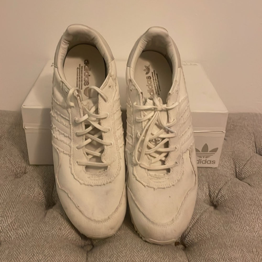 Adidas New York Abraham size 13 cream/white
